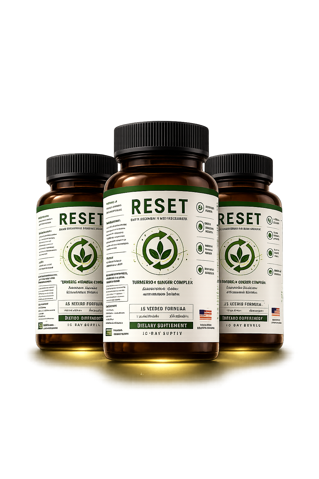 3 bottles Reset
